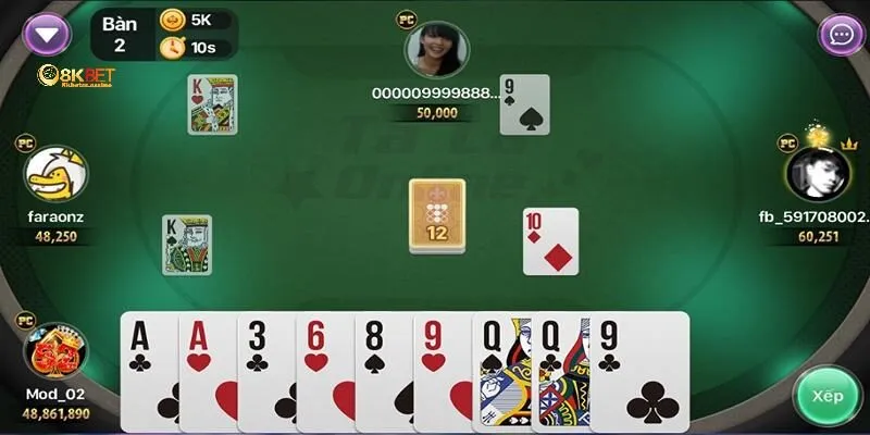 Về game bài Phỏm 8kbet